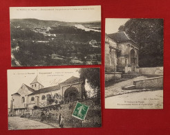 3 Cartes -  Evecquemont  - ( 78. Yvelines ) - Autres & Non Classés