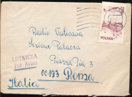 °°° POLAND - LETTER FROM NYSA TO VATICAN RADIO ROME 1986 °°° - Covers & Documents