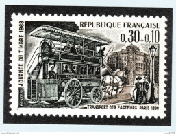 PAP Entier Postal Journée Du Timbre 1968 Validité Internationale La Poste 2021 Transports Des Facteurs - Listos A Ser Enviados: Otros (1995-...)