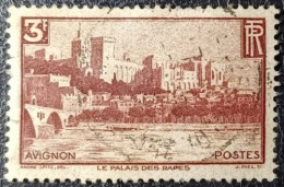 FRANCE Timbre Y&T N° 391. 3Fr AVIGNON. (USED) Bon Centrage.... - Usados