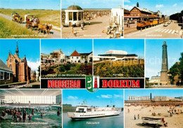 73293547 Borkum Nordseebad Inselrundfahren Mit Pferdekutschen Musikpavillon Inse - Borkum