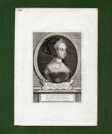 ST-UK ANNE BOLEYN Copper Engraving 1700~ à Paris Chez Daumont - Prints & Engravings