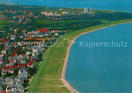 73293530 Cuxhaven Nordseebad Gruenstrand Blick Nach Doese Fliegeraufnahme Cuxhav - Cuxhaven