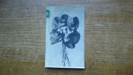 Ancienne Carte , Bouquet De Fleurs - Flores