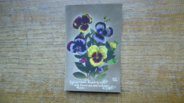 Ancienne Carte , Bouquet De Fleurs - Blumen