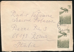 °°° POLAND - LETTER FROM TARNOW TO VATICAN RADIO ROME 1986 °°° - Covers & Documents