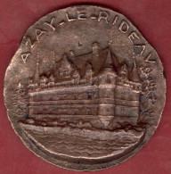 ** MEDAILLE  AZAY - LE - RIDEAU  1983 ** - Altri & Non Classificati