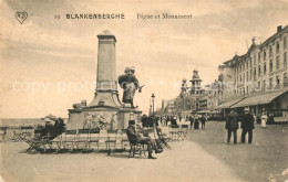 73293342 Blankenberghe Digue Et Monument Blankenberghe - Blankenberge