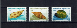 POLYNÉSIE FRANÇAISE 1988 Y&T N° 312 à 314 NEUF** - Unused Stamps