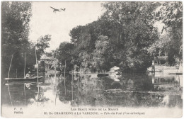 CPA "DE CHAMPIGNY À LA VARENNE"  (VAL DE MARNE)  PRÈS DU PONT - Champigny Sur Marne