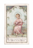 Enfant Jésus Et Rose, Prière, éd. Bouasse-Lebel - Lecène & Cie S-929 - Andachtsbilder