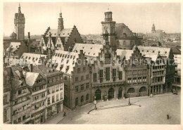 73293131 Frankfurt Main Der Roemer Mit Paulskirche Blick Von Nikolaikirche Frank - Frankfurt A. Main