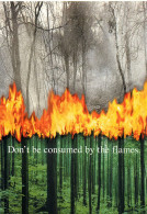 PUBLICITÉ - ADVERTISING - NIDA NATIONAL INSTITUTE ON DRUG ABUSE - DON'T BE CONSUMED BY THE FLAMES - Publicidad