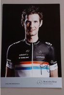 Autographe Frank Schleck Leopard Trek Format A5 - Wielrennen