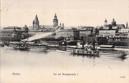 Mainz - Von Der Strassenbrücke Gel.1906 - Mainz