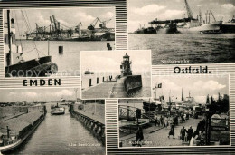 73292702 Emden Ostfriesland Binnenhafen Nordseewerke Alte Seeschleuse Aussenhafe - Sonstige & Ohne Zuordnung