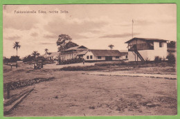 RARE CPA KAMERUN Faktoreistraße Edea , Rechte Seite Cameroun Allemand - Kameroen