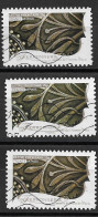 France 2009 Oblitéré Autoadhésif  N° 259   ( 3 Exemplaires )    " Métiers D'art " - Used Stamps