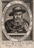 ST-UK HENRY VIII OF ENGLAND - Henricus VIII D.G. Angliae Franciae 1621 - Estampes & Gravures