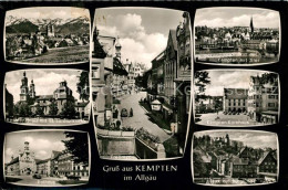 73292595 Kempten Allgaeu Panorama Freitreppe Iller Residenzplatz Rathaus Kornhau - Kempten