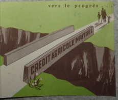 Petit Calendrier De Poche 1965 Banque Crédit Agricole Mutuel - Tamaño Pequeño : 1961-70