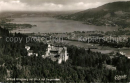 73292557 Tegernsee Fliegeraufnahme Mit Schloss Ringberg Tegernsee - Tegernsee