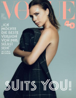 Vogue Magazine Germany 2019-08 Victoria Beckham VERY GOOD - Unclassified