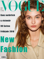 Vogue Magazine Germany 2018-02 Grace Elizabeth - Non Classés