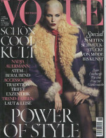 Vogue Magazine Germany 2014-11 Nadja Auermann - Non Classés
