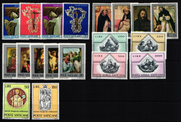 Vatikan Jahrgang 1971 Postfrisch #KM898 - Autres & Non Classés