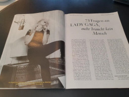 Zeit Magazine Germany 2016-41 Lady Gaga   - Unclassified