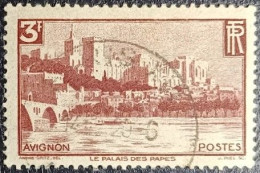 FRANCE Timbre Y&T N° 391. 3Fr AVIGNON. (USED) Bon Centrage.... - Oblitérés