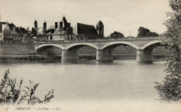 CPA 37 AMBOISE Le Pont - Amboise