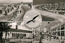 73292462 Norderney Nordseebad Strand Fliegeraufnahme Kurhaus Wellenbad Norderney - Norderney