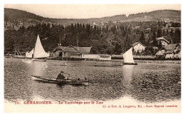 Gérardmer - Le Canotage Sur Le Lac - Gerardmer