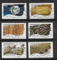 France 2009 Oblitéré Autoadhésif  N° 255 - 256 - 257 - 259 - 260 - 263   -    " Métiers D'art " - Used Stamps