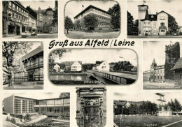 73291609 Alfeld Leine Leinstrasse Gymnasium Postamt Heimatmuseum Leinebruecke Fi - Alfeld