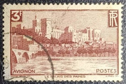 FRANCE Timbre Y&T N° 391. 3Fr AVIGNON. (USED) - Used Stamps