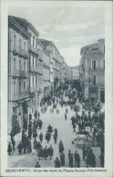 Cr251 Cartolina  Benevento Citta' Corso Garibaldi Da Piazza Duomo Campania - Benevento