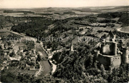 73291341 Vianden Vue Generale Aerienne Du Haut Du Chateau - Andere & Zonder Classificatie