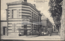 Ay Champagne - Avenue De La Gare - Ay En Champagne