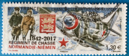 France 2017 : 75e Anniversaire Du Régiment De Chasse Normandie-Niémen N° 5167 Oblitéré - Usati