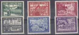 DR 773-778, Ungebraucht *, Kameradschaftsblock Der Deutschen Reichspost, 1941 - Nuevos