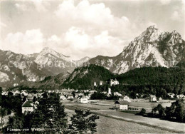 73290827 Fuessen Allgaeu Panorama Fuessen Allgaeu - Füssen