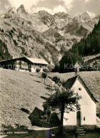 73290822 Einoedsbach Kapelle Mit Maedelegabelgruppe Einoedsbach - Oberstdorf