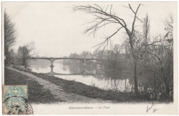 CPA DE CHENNEVIÈRES  (VAL DE MARNE)  LE PONT - Chennevieres Sur Marne