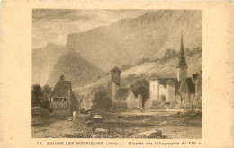 39   Jura  Baume Les Messieurs D'après Une Lithograpgie Du XIX E Siècle    N° 8 \MN6011 - Baume-les-Messieurs