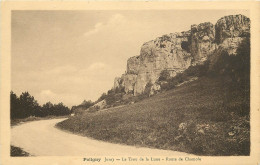 39 Jura  Poligny Le Trou De La Lune Route De Chamole    N° 31\MN6012 - Poligny