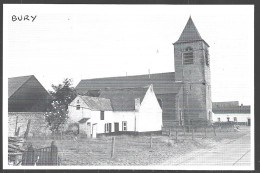 1980  --  BELGIQUE . BURY  . ASPECT DU VILLAGE . 4B099 - Ohne Zuordnung