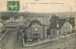77    Seine Et Marne  Melun Vue D'ensemble Et Rue Armand Cassagne   N° 44 \MN6016 - Melun